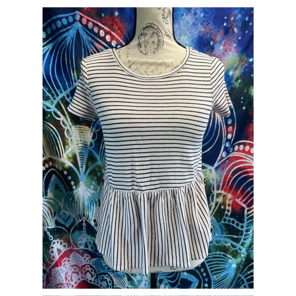 C Peplum Top